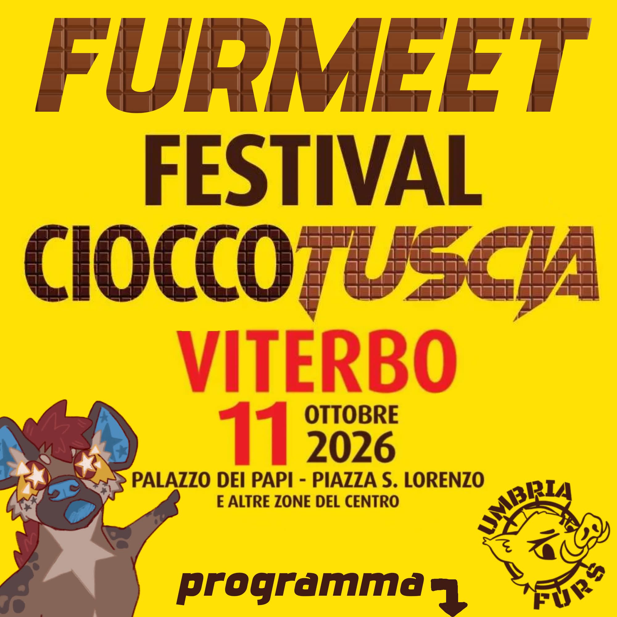 Locandina Furmeet CioccoTuscia 2026