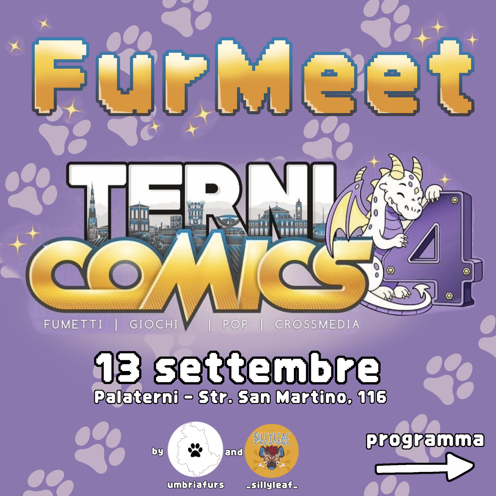 Locandina FurMeet TerniComics 2026